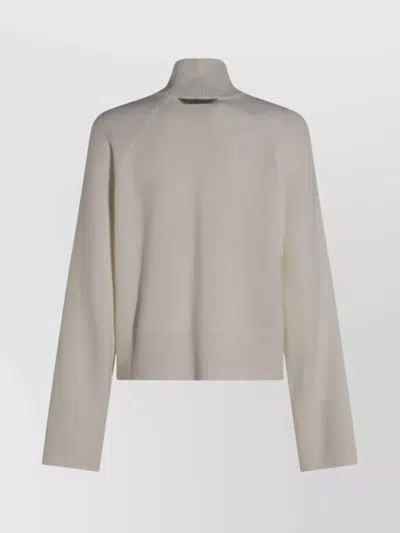 Brunello Cucinelli Ribbed Turtleneck Knitwear Long Sleeves