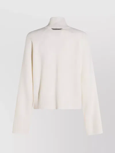 Brunello Cucinelli Ribbed Turtleneck Knitwear Long Sleeves