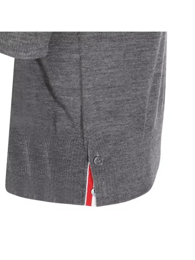 Thom Browne 4 Bar Stripes Fine-knit T-shirt