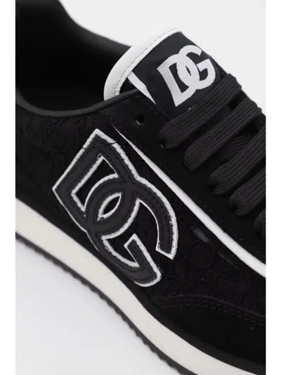 Dolce & Gabbana Dolce&gabbana Women Sneakers Dg Cushion In Black