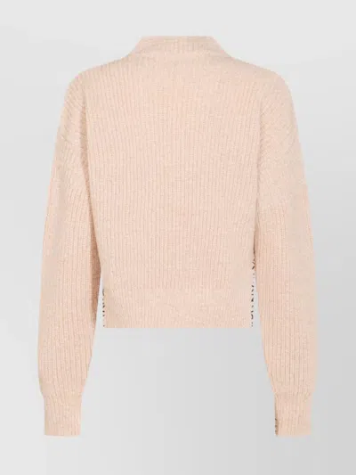 Marni Ribbed Knit Crewneck Dropped Shoulders