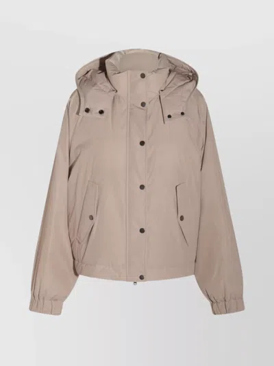 Brunello Cucinelli Puffer Jackets With Adjustable Hem And Hood