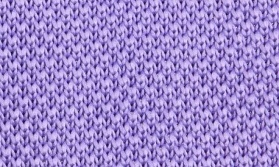 Clifton Wilson Lavender Knit Silk Tie In Purple
