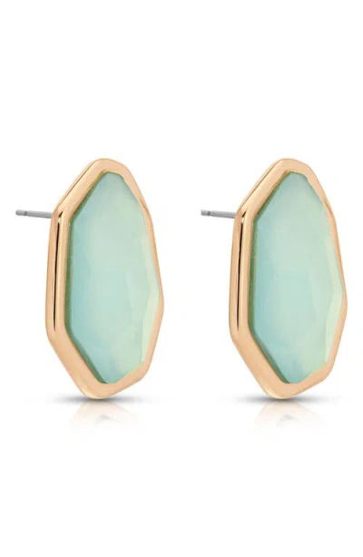 Ettika Seastone Stud Earrings