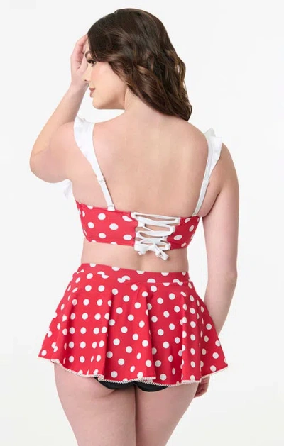 Unique Vintage Pin-up Coronado Swim Skirt