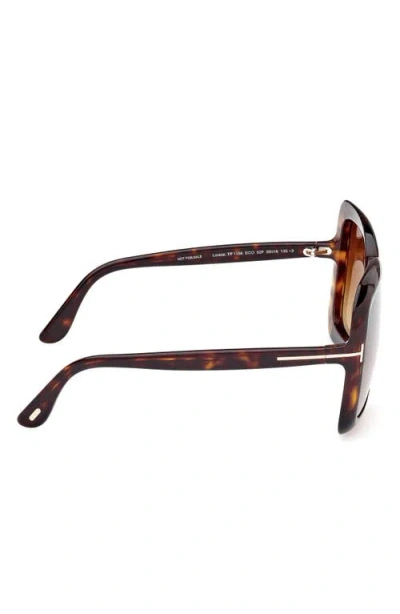 Tom Ford Lorelai 59mm Square Sunglasses