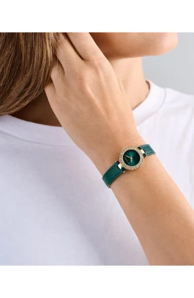 Ted Baker Jolyye Leather Strap Watch, 24mm