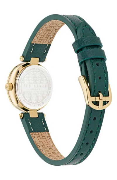 Ted Baker Jolyye Leather Strap Watch, 24mm