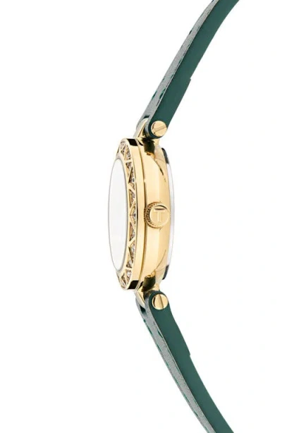 Ted Baker Jolyye Leather Strap Watch, 24mm