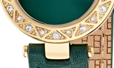 Ted Baker Jolyye Leather Strap Watch, 24mm