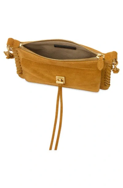 Rebecca Minkoff Darren Whipstitched Mini Top Zip Crossbody Bag