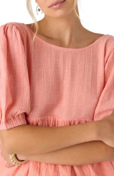 O'neill Janette Open Back Cotton Gauze Top
