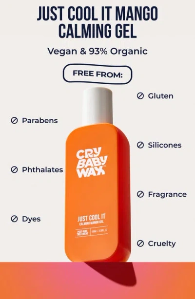 Crybaby Wax Just Cool It Calming Mango Gel Post-wax Treatment