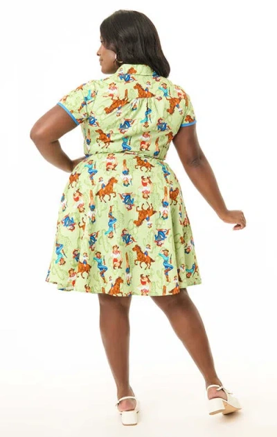Smak Parlour Plus Size 1960s Fit & Flare Dress