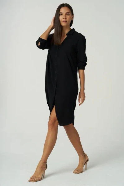 Franne Golde Easy Midi Lightweight Layering Shirt