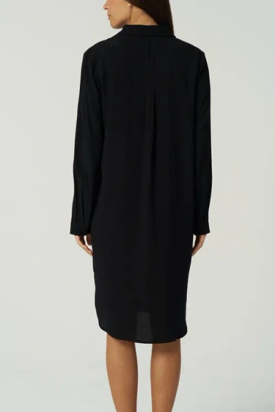 Franne Golde Easy Midi Lightweight Layering Shirt