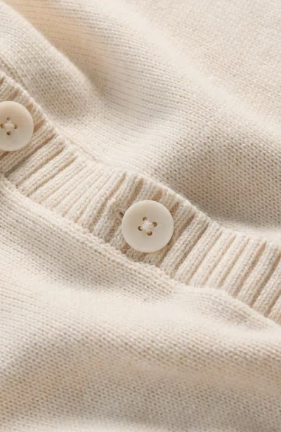 Seasalt Cornwall Gillan Creek Short Sleeve Organic Cotton Cardigan In Neutral