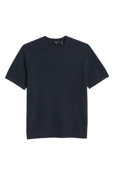 Theory Tactile Mesh Crewneck T-shirt