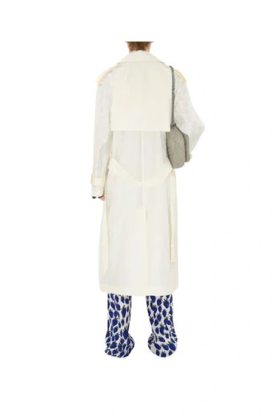 Burberry Long Silk Trench Coat