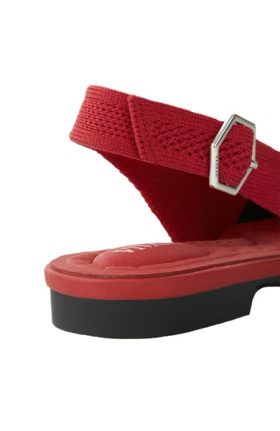 Vivaia Mini Square-toe Slingback Sandals