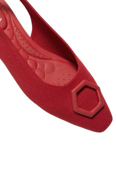 Vivaia Mini Square-toe Slingback Sandals