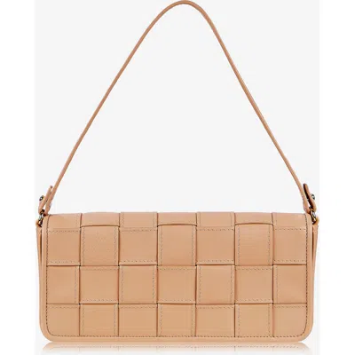 Gigi New York Juliette Woven Leather Shoulder Bag