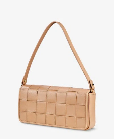 Gigi New York Juliette Woven Leather Shoulder Bag