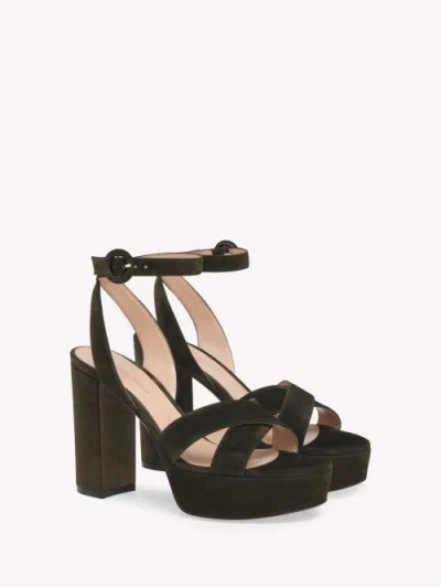 Gianvito Rossi Crossover Platform Sandals