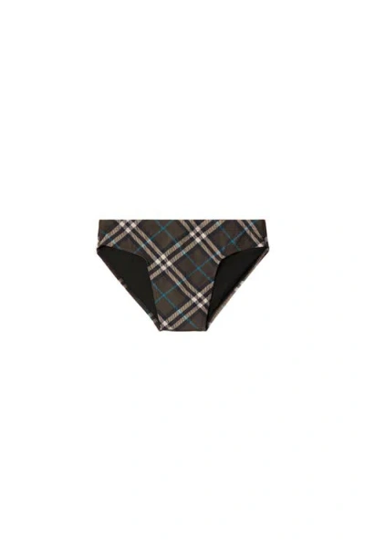 Burberry Check Swim Briefs