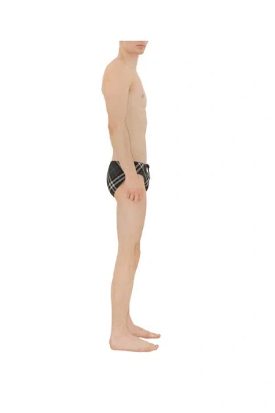 Burberry Check Swim Briefs