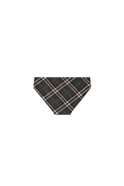 Burberry Check Swim Briefs