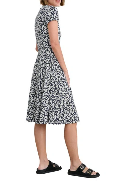 Seasalt Cornwall Pier View Jersey Fit & Flare Dress