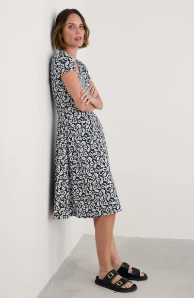 Seasalt Cornwall Pier View Jersey Fit & Flare Dress