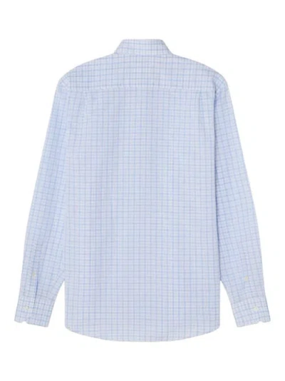 Robert Talbott Reynolds Check Cotton/linen Shirt