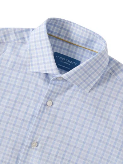 Robert Talbott Reynolds Check Cotton/linen Shirt