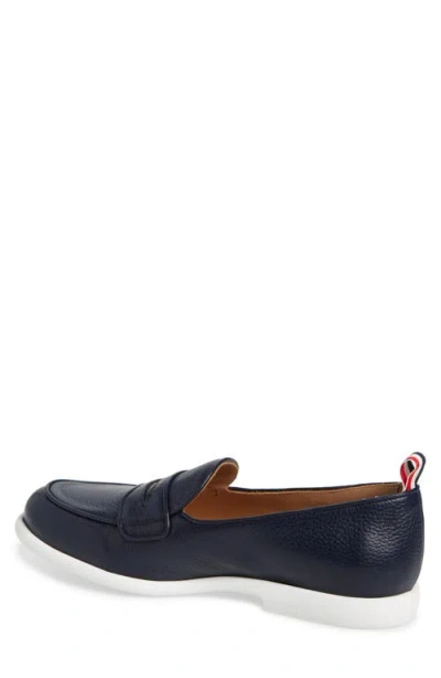 Thom Browne Varsity Square Toe Penny Loafer