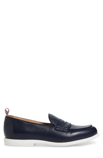 Thom Browne Varsity Square Toe Penny Loafer