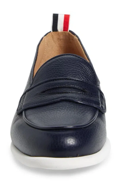 Thom Browne Varsity Square Toe Penny Loafer