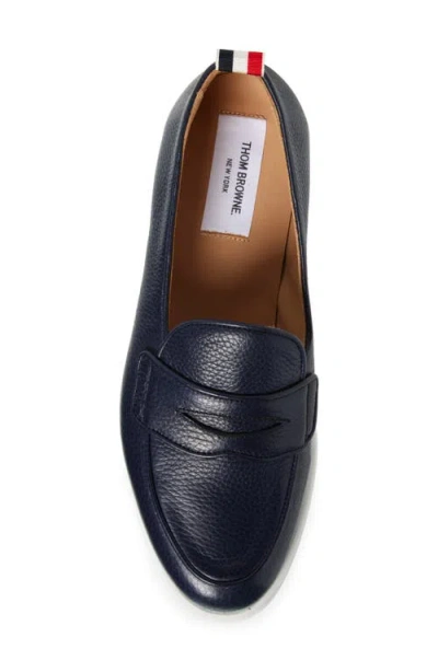 Thom Browne Varsity Square Toe Penny Loafer