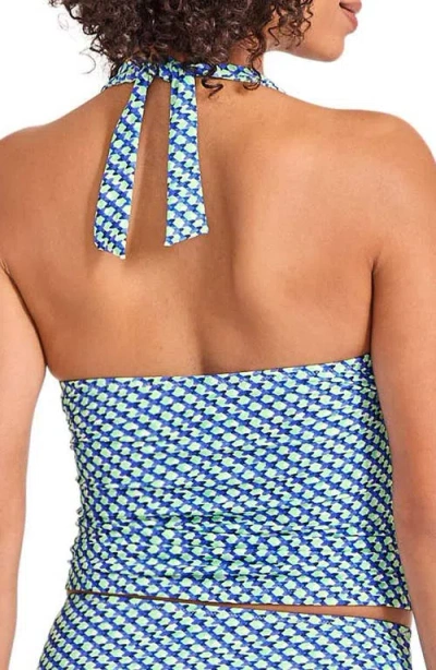 Tommy Bahama Palm Mosaic Halter Tankini