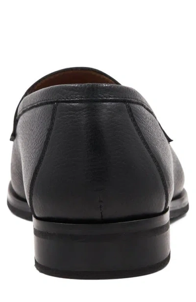 Bruno Magli Roberto Pebbled Bit Loafer