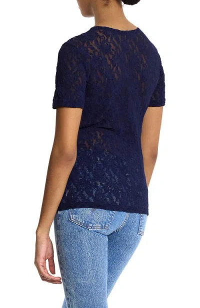 Hanky Panky Signature Short Sleeve Lace Top