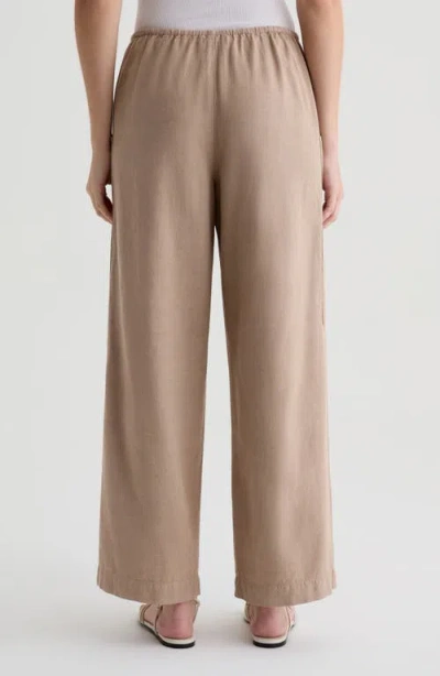 Ag Nina Linen Blend Drawstring Pants