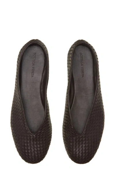 Bottega Veneta Lagoon Intrecciato Ballet Flat
