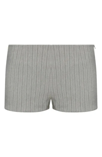 Lioness Chloe Low Rise Pinstripe Shorts