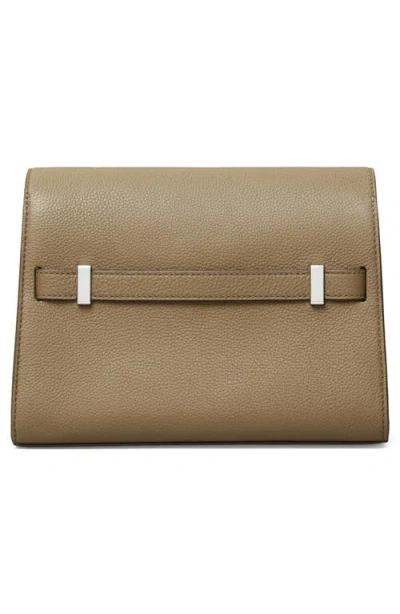 Tory Burch Lee Radziwill Colorblock Pebble Leather Shoulder Bag