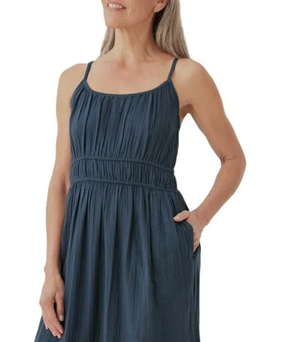 Pact Organic Cotton Coastal Double Gauze Cami Maxi Dress