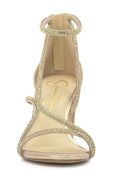 Jessica Simpson Shiny Ankle Strap Sandal