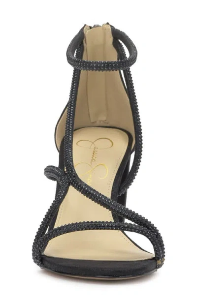 Jessica Simpson Shiny Ankle Strap Sandal