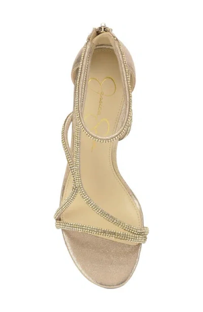 Jessica Simpson Shiny Ankle Strap Sandal